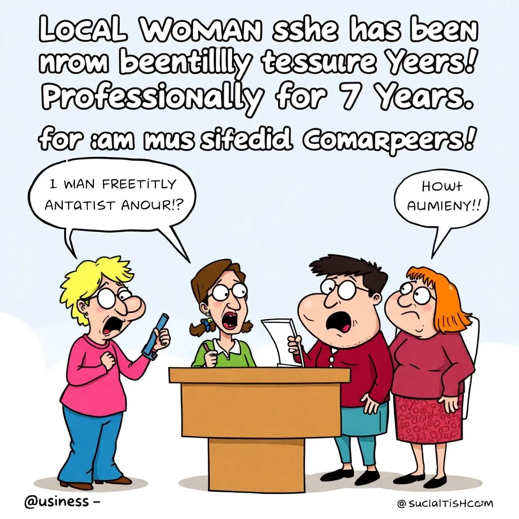 Local Woman Discovers She Has Been Professionally Scrolling for 7 Years, Demands Back Pay from Social Media Companies