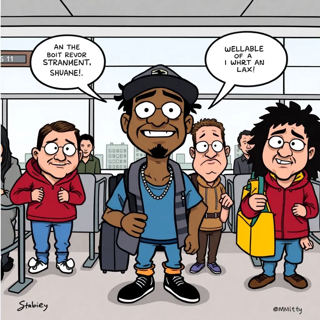 Local Rapper's 'Erratic Behavior' at LAX Revealed to Be Standard Airport Experience, Officials Confirm