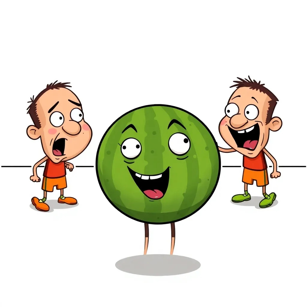 Local Basketball Team's Performance Dramatically Improves After Realizing They Were Playing With a Watermelon for Three Months