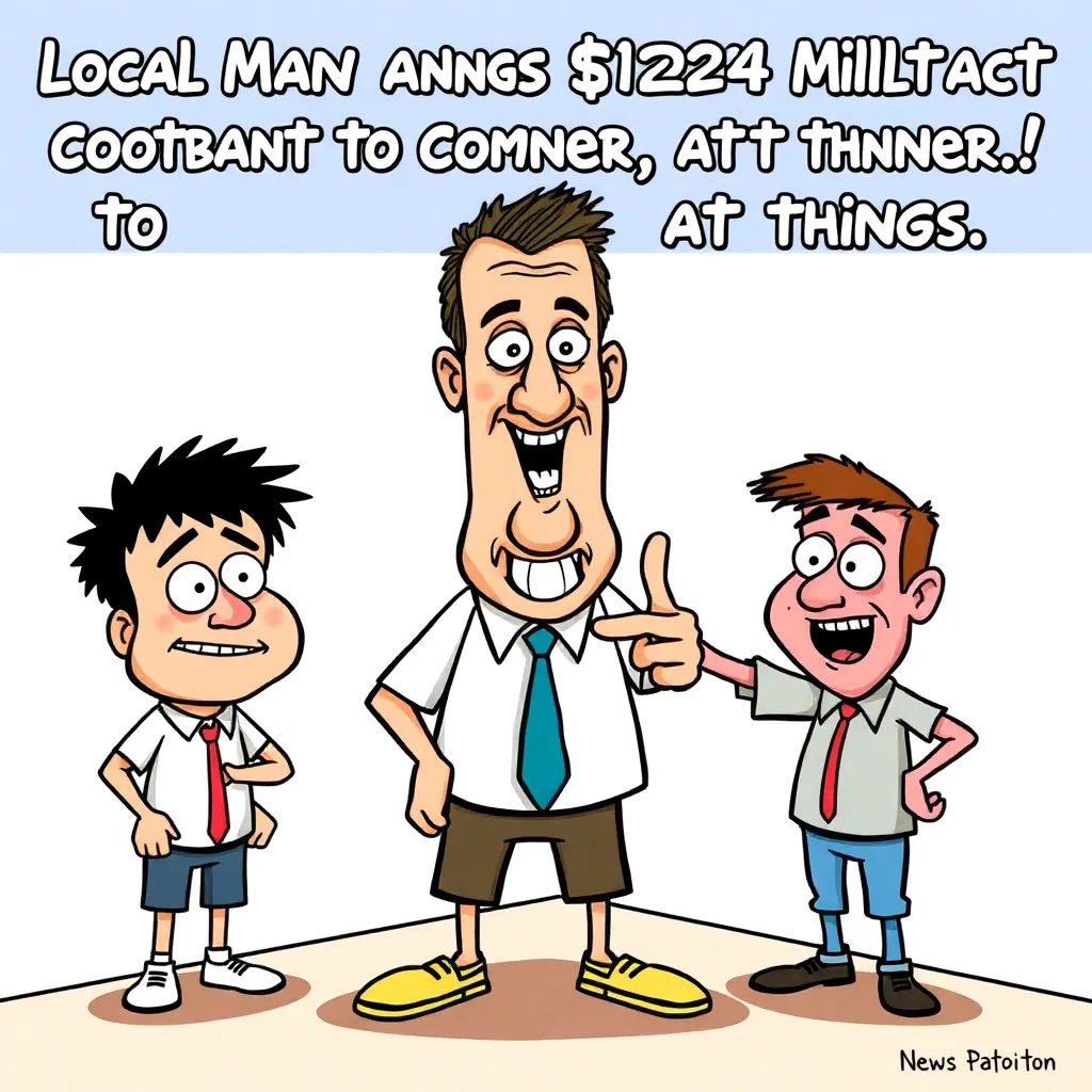 Local Man Signs $124 Million Contract to Stand in Corner, Point at Things