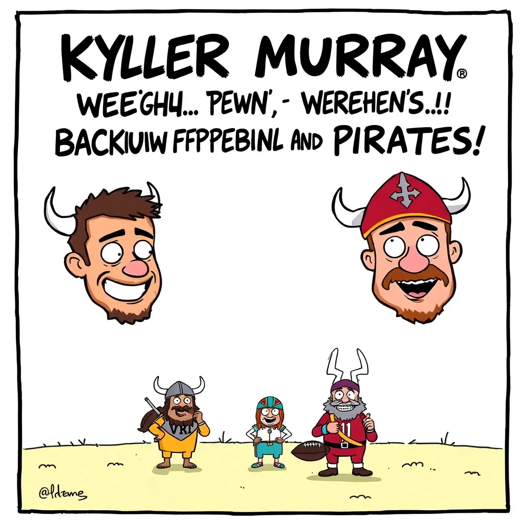 Kyler Murray Reportedly Weighing Actual Vikings, Backup Options Include Medieval Knights and Pirates