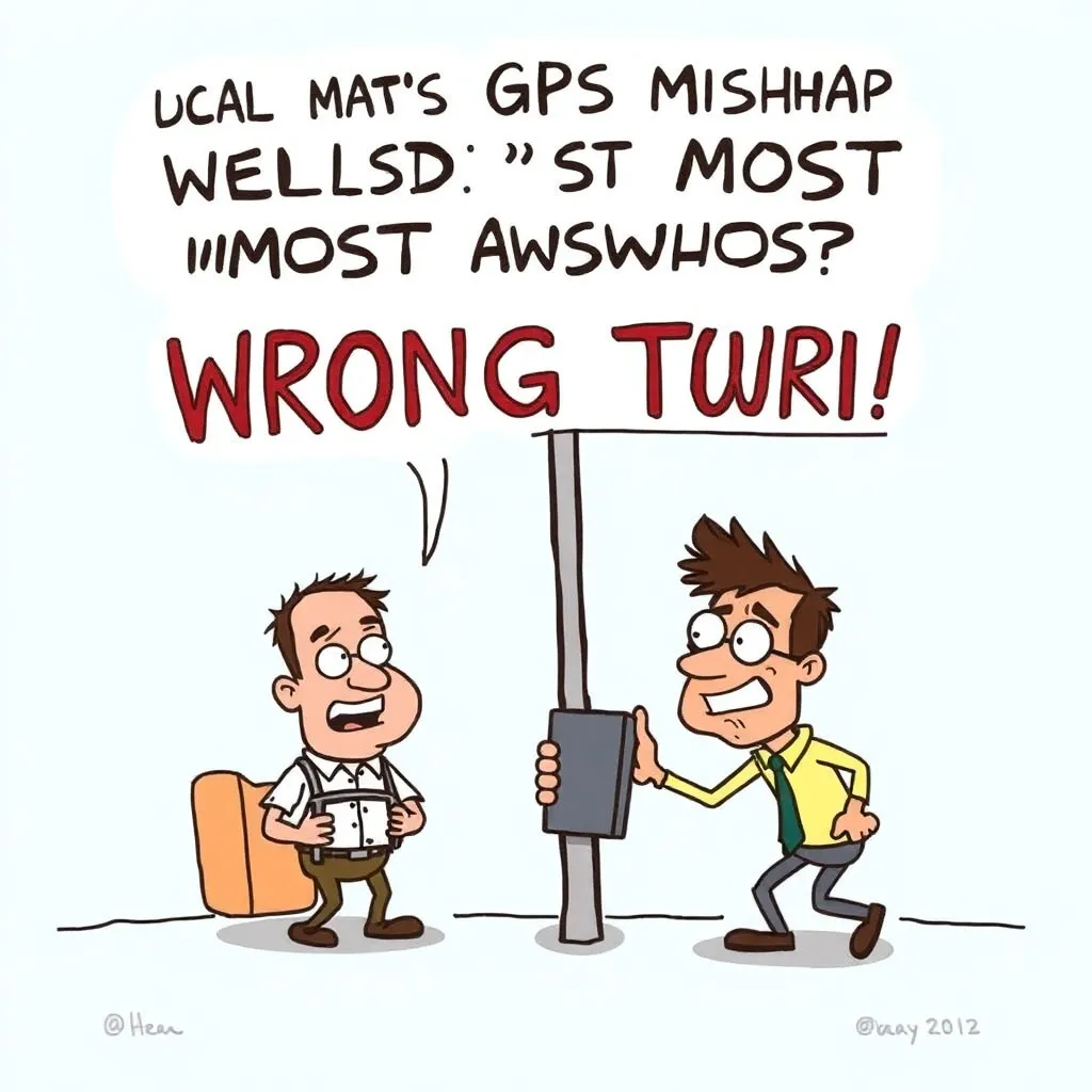 Local Man's GPS Mishap Results in World's Most Awkward Wrong Turn