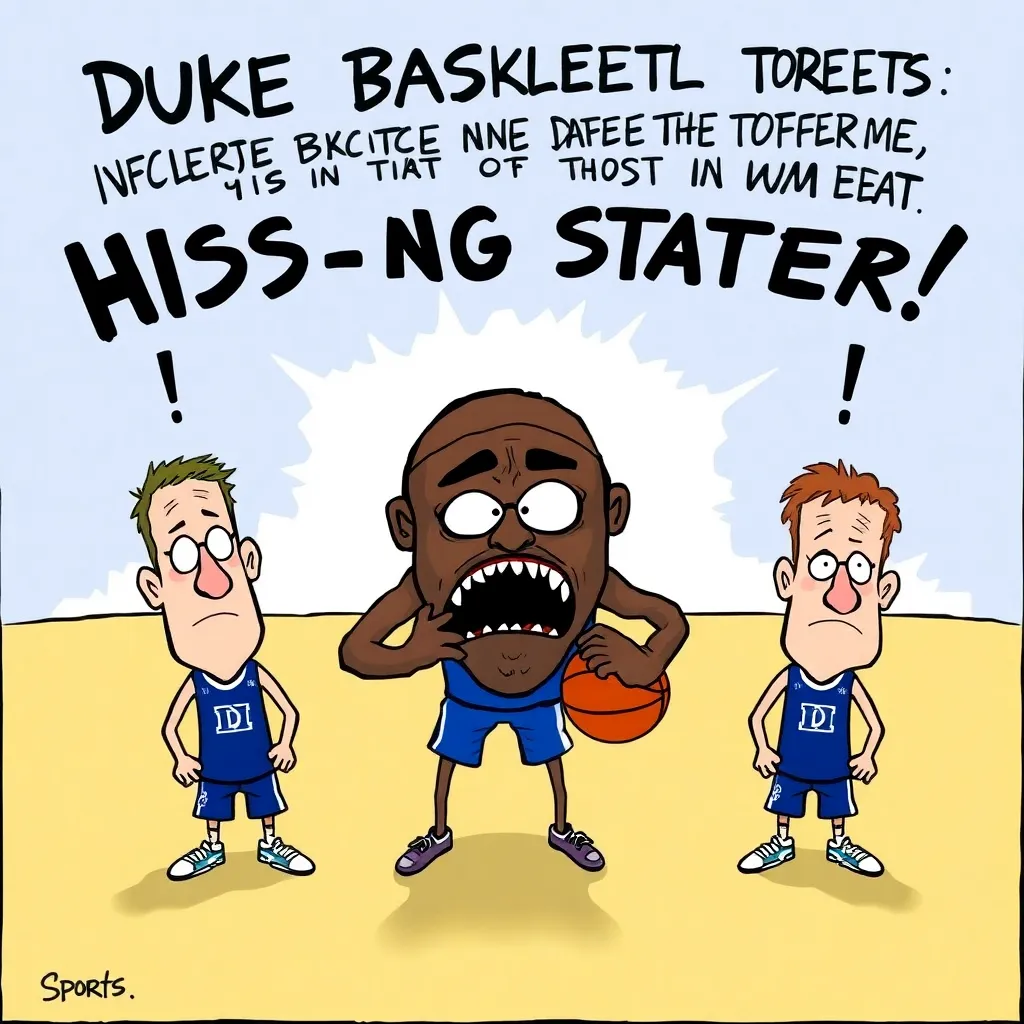 Duke Basketball Team Discovers Missing Starters Were Actually Just Really Good at Hide-and-Seek This Whole Time