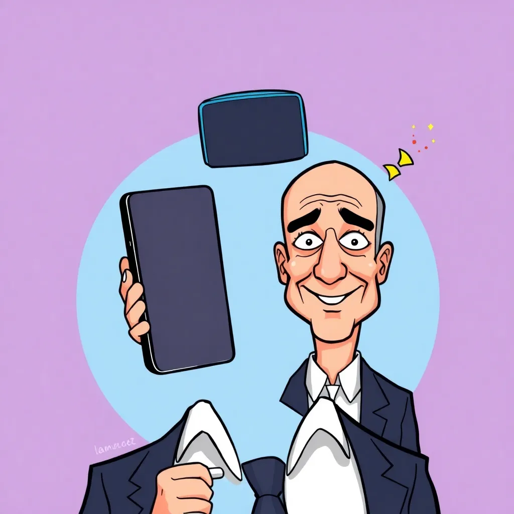 Amazon Announces New Smartphone Will Literally Transform Into Jeff Bezos When You Say 'Alexa' Three Times