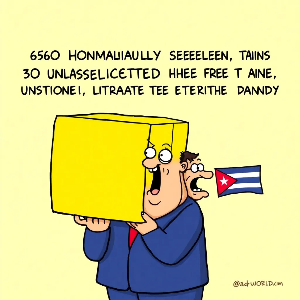 650 Humanitarian Delegates Accidentally Deliver 20 Tons of Unsolicited Advice Instead of Aid to Cuba