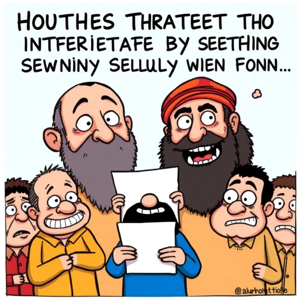 Houthis Threaten to Intervene Militarily by Sending Strongly Worded Letter in Comic Sans Font