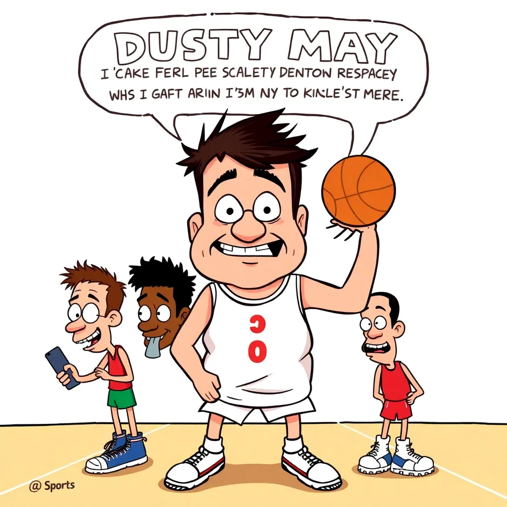 Local Man Dusty May Accidentally Creates Basketball Dynasty While Simply Trying to Find Matching Socks