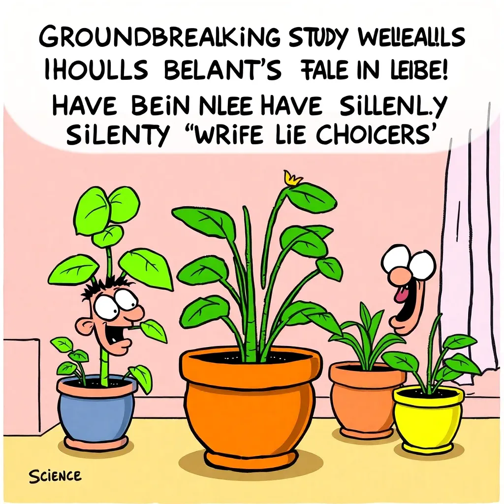Groundbreaking Study Reveals Houseplants Have Been Silently Judging Owners' Life Choices for Centuries