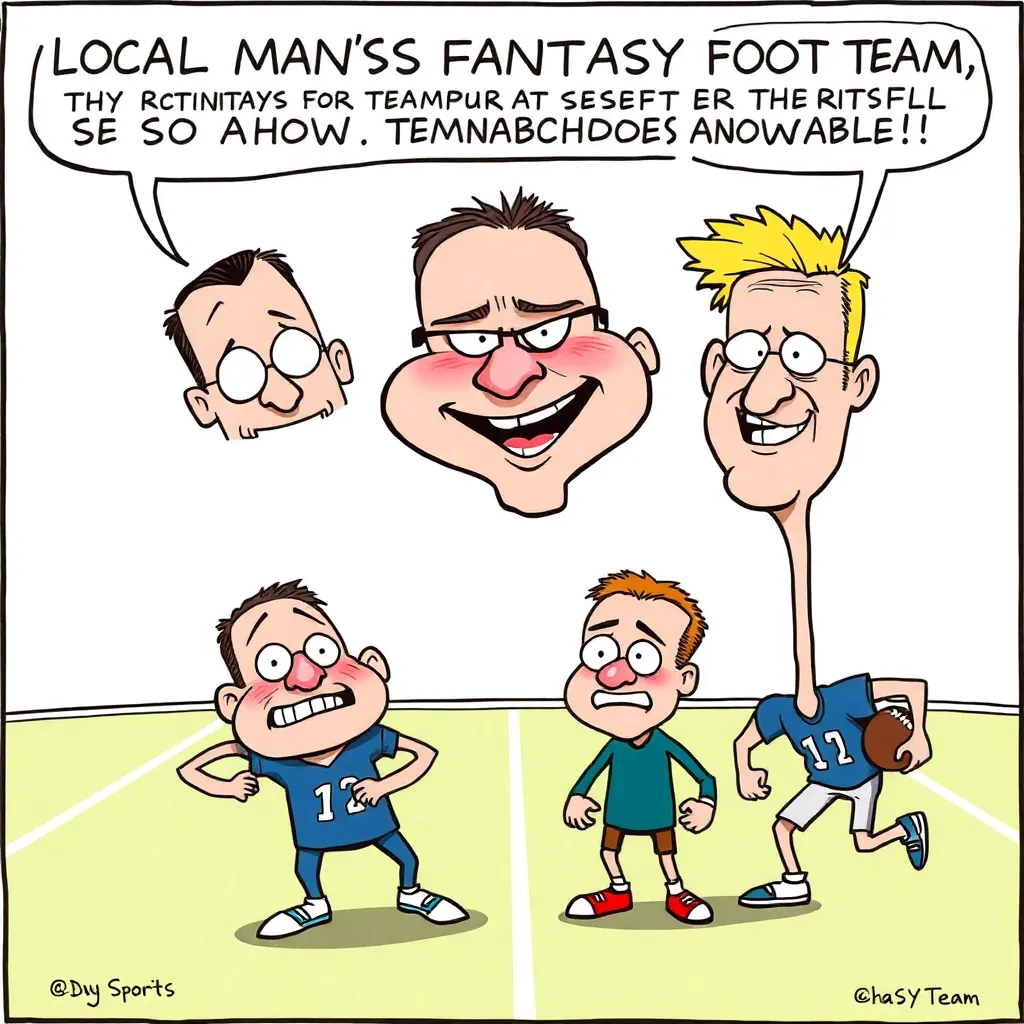 Local Man's Fantasy Football Team So Bad It Somehow Scored Negative Points in Real NFL Games