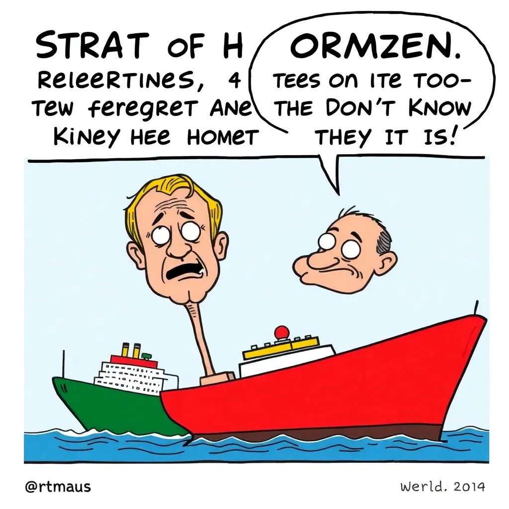 Strait of Hormuz Reportedly Open for Business, Ships Too Embarrassed to Admit They Don't Know Where It Is