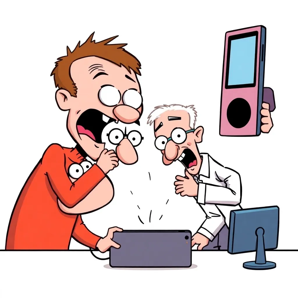 Scientists Confirm That Hitting Electronic Devices Makes Them Work Better, Publish 400-Page Study Explaining Why