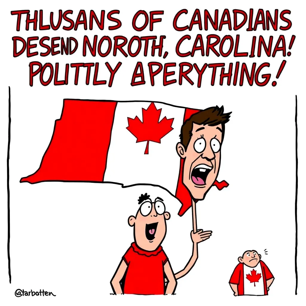 Thousands Of Canadians Descend On North Carolina, Politely Apologizing For Everything