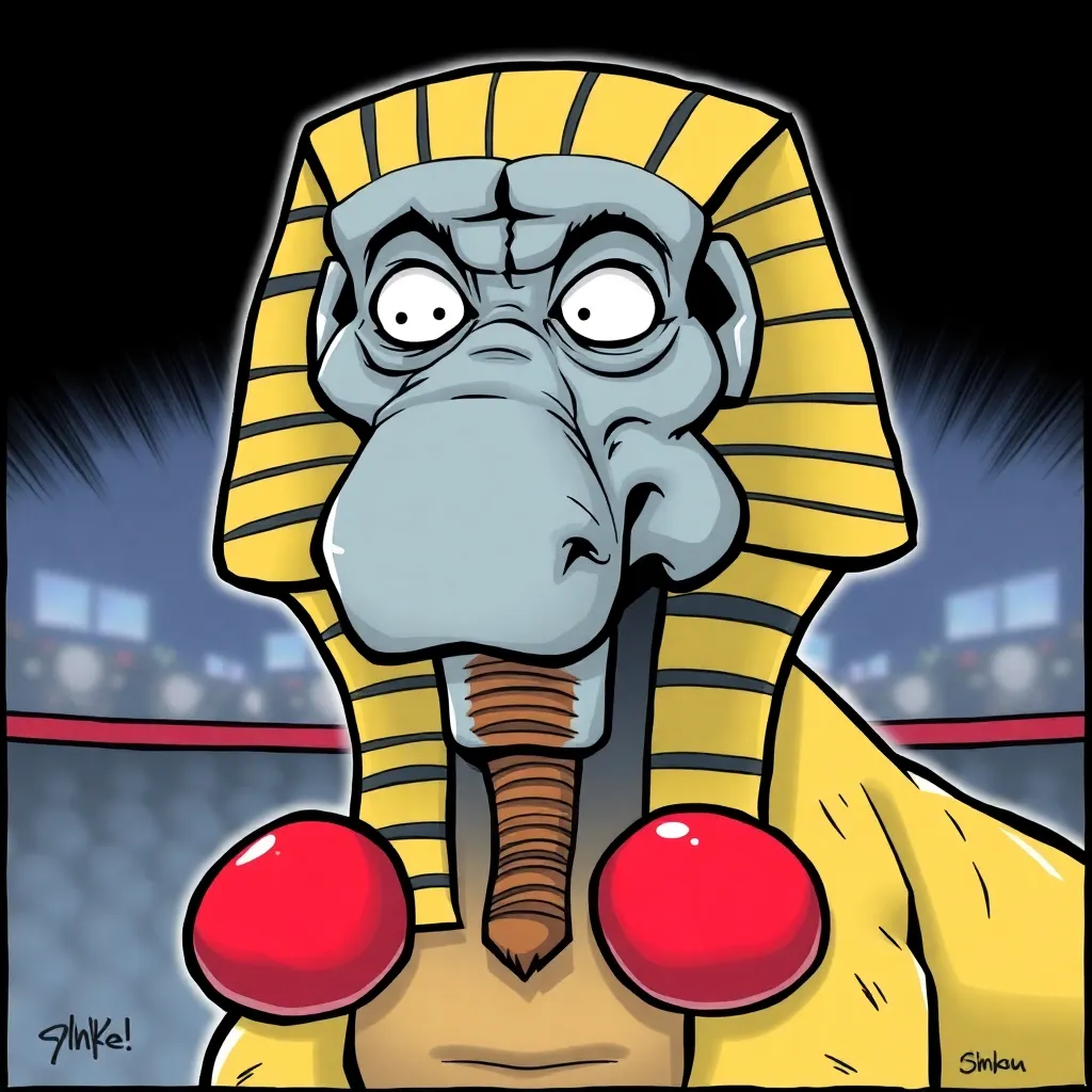 Sphinx Declared Official Winner After Usyk-Verhoeven Fight, Having Watched Silently For 4,500 Years Without Blinking Once