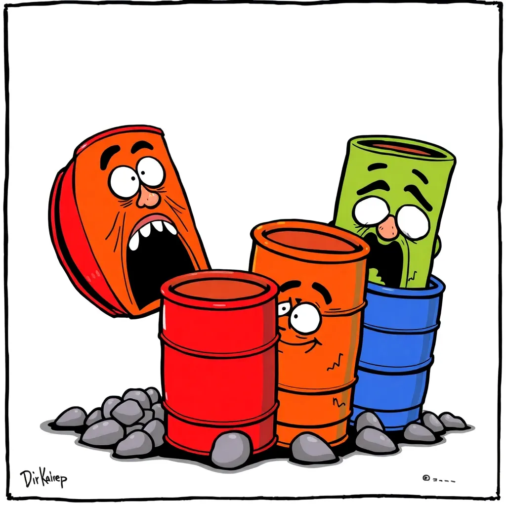 World's Oil Barrels Devastated After Learning They May No Longer Be Needed To Start Wars