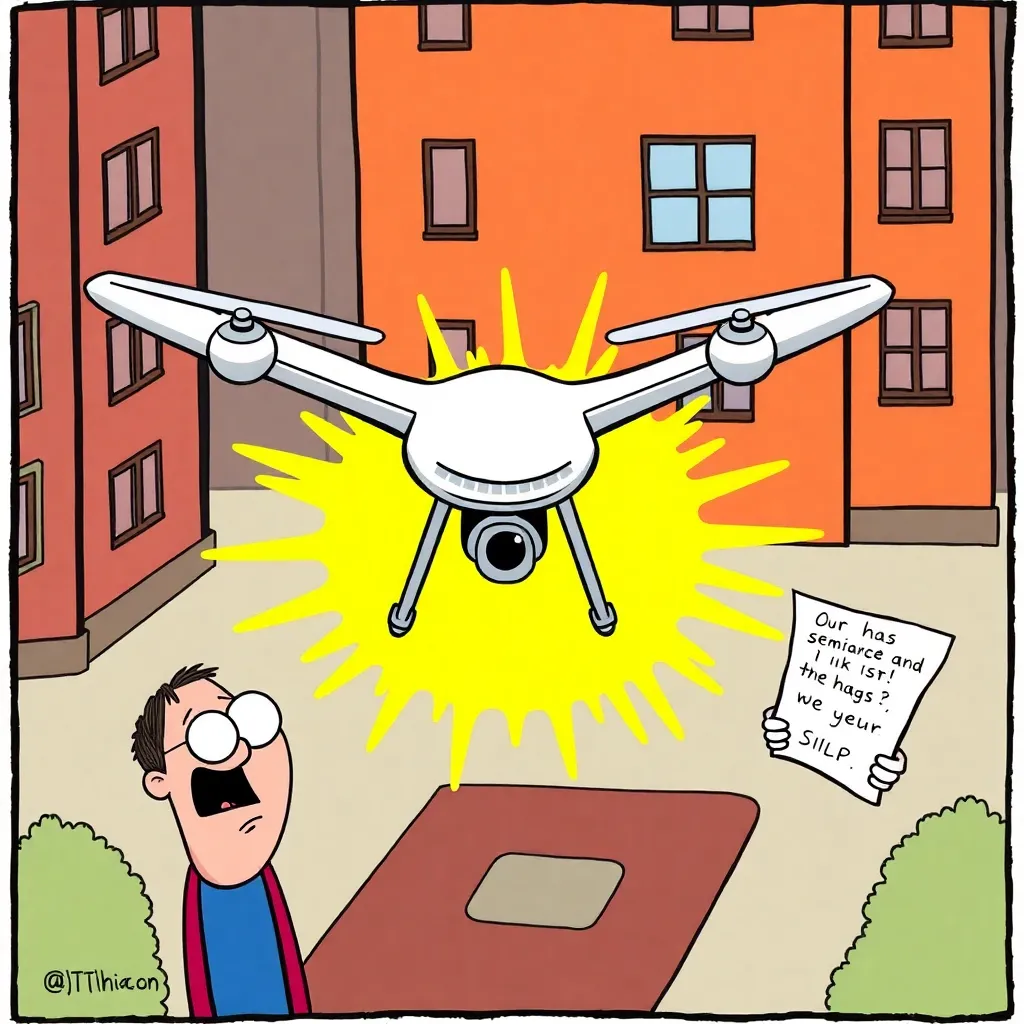 Russian Drone Apologizes For 'Popping By Unannounced' After Crashing Into Romanian Apartment Building, Leaves Passive-Aggressive Note