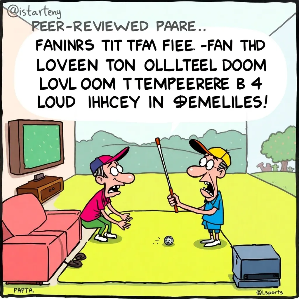 Peer-Reviewed Paper Confirms That Watching Golf On Television Lowers Ambient Room Temperature By 4 Degrees, HVAC Industry In Shambles