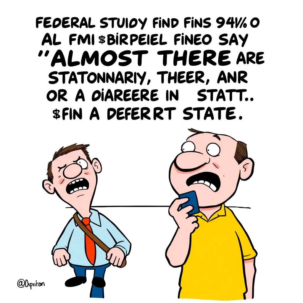 Federal Study Finds 94% Of People Who Say 'Almost There' On Phone Are Stationary, Parked, Or In A Different State
