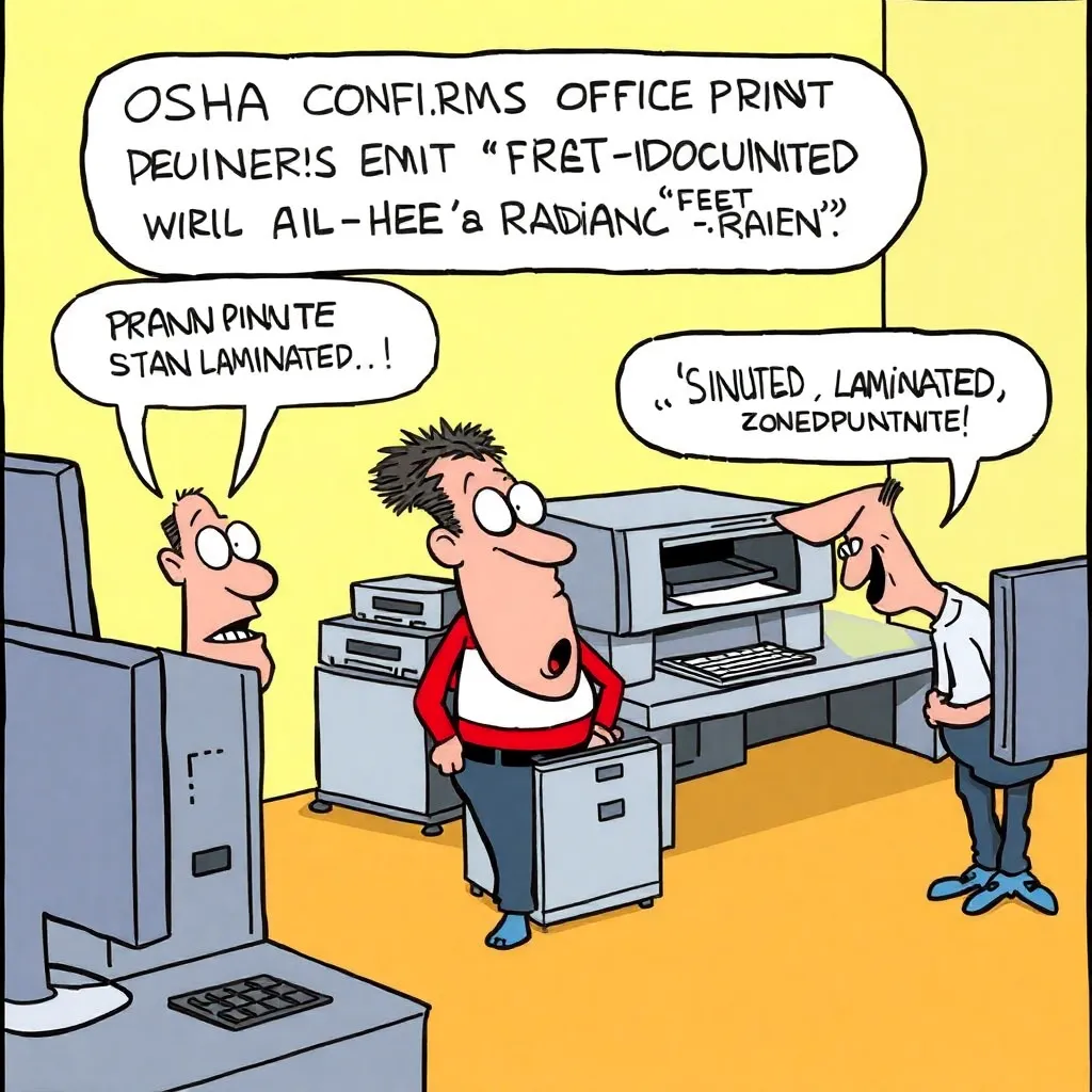 OSHA Confirms Office Printers Emit Documented 'Frustration Field' Within 3-Foot Radius, Mandates Buffer Zone And Laminated Signage