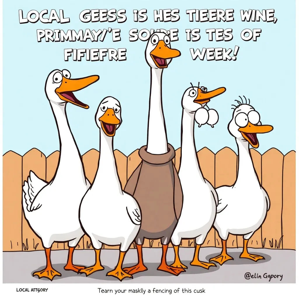 Local Geese Identified As Primary Source Of Tuesday, Town Engineer Recommends Fencing Off The Rest Of The Week