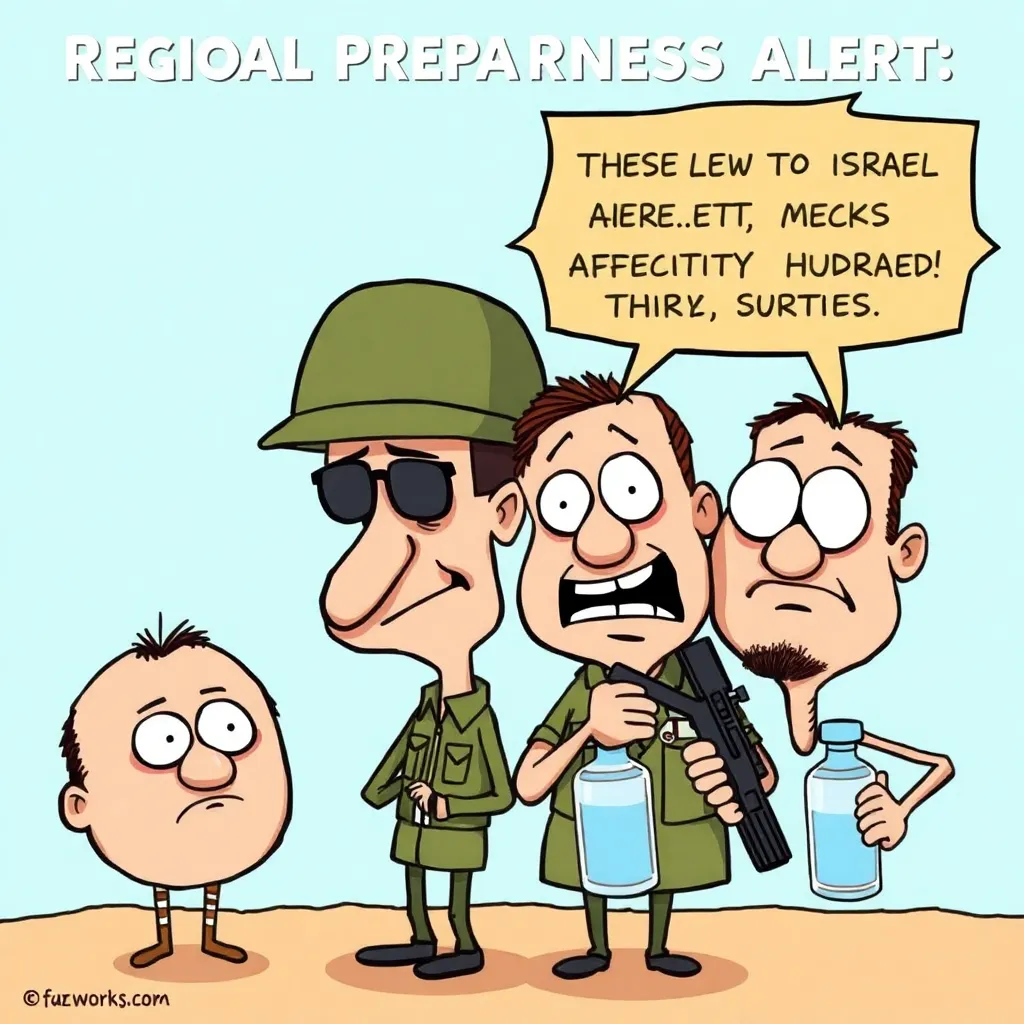 Regional Preparedness Alert: Israeli Army Announces Large-Scale Activity In West Bank, Suggests Affected Parties Stay Informed And Hydrated