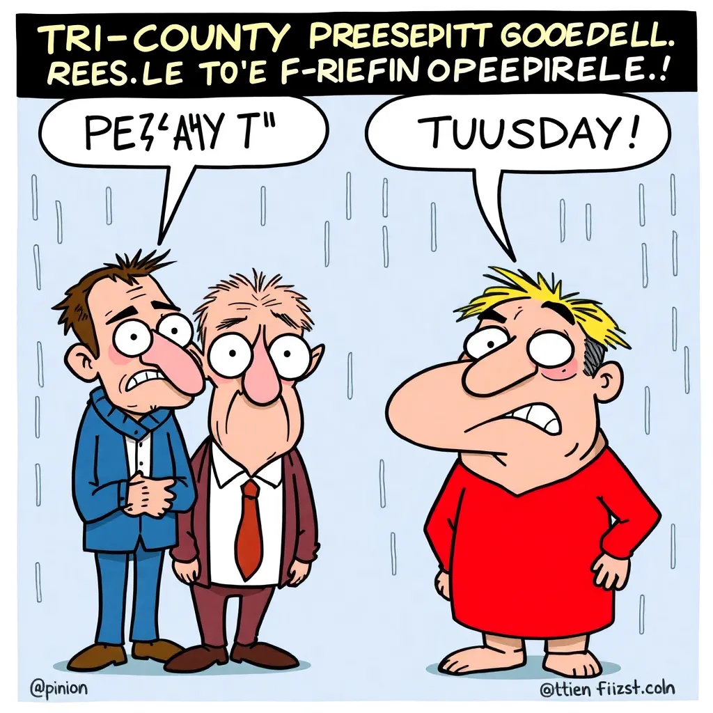 Tri-County Precipitation Oversight Panel Releases 340-Page Report Confirming Tuesday's Rain Occurred On Tuesday, Notes Day Of Week Was 'Consistent With The Calendar And Also Pre-Announced'