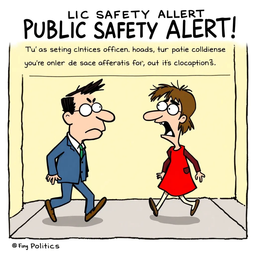 PUBLIC SAFETY ALERT: Interagency Pedestrian Directional Conflict Bureau Warns That Two People Attempting To Pass Each Other On A Narrow Walkway May Each Step The Same Way Simultaneously, Spatial Negotiation Officers Describe Impasse As 'Bilateral, Uncoordinated, And Deeply Personal Despite Involving A Stranger'