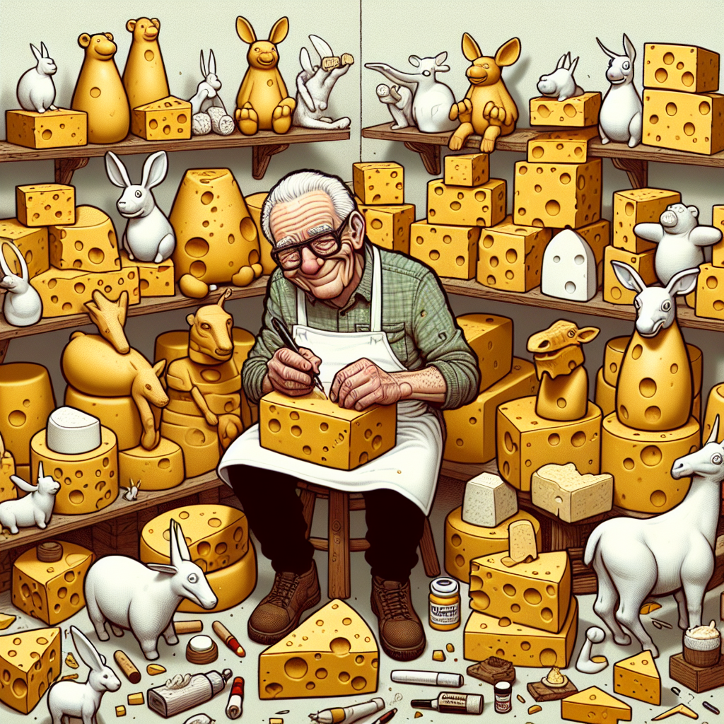 Professional Cheese Sculptor Retires After 47-Year Career